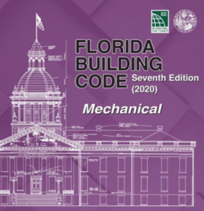 2020 Florida Building Code - Mechanical, 7th edition Highlighted and Tabbed