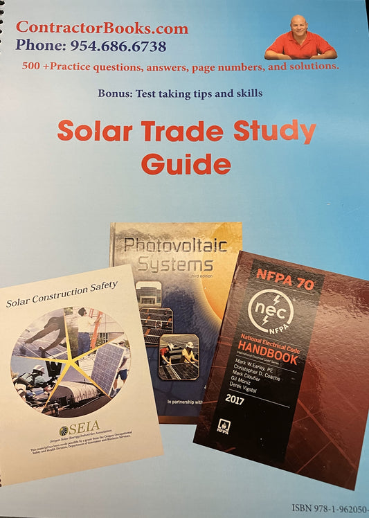 $99.99 Solar Trade Study Guide