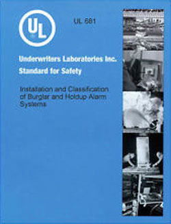UL 681-Installation and Classification of Burglar and Holdup Alarm Systems Highlighted and Tabbed
