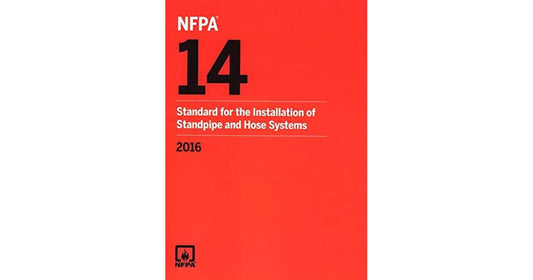 NFPA 14 - STANDARD FOR THE INSTALLATION OF STANDPIPE AND HOSE SYSTEMS, 2016 Highlighted and Tabbed