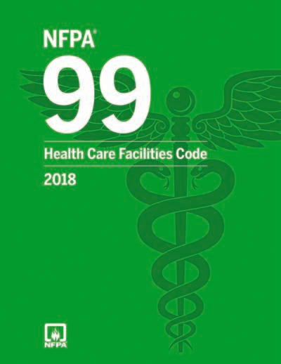 NFPA 99: HEALTH CARE FACILITIES CODE, 2018 EDITION Highlighted and Tabbed