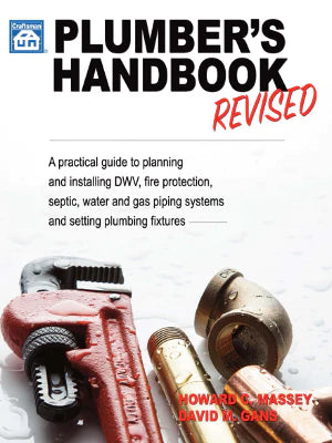 PLUMBER'S HANDBOOK REVISED, 2018, 5TH ED. NEW